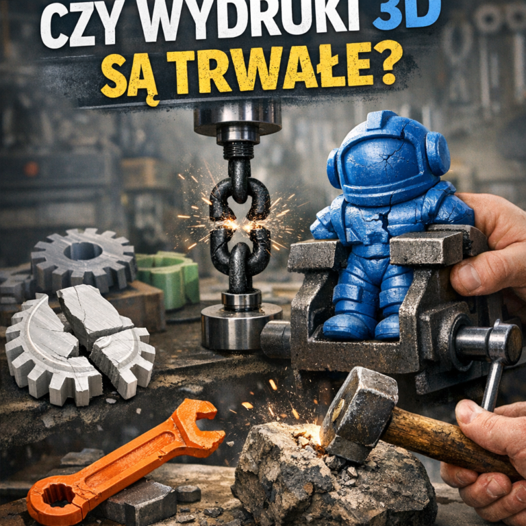 czy wydruki 3D są trwałe