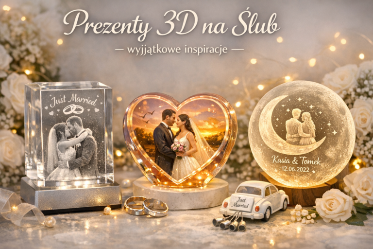 prezenty 3D na ślub
