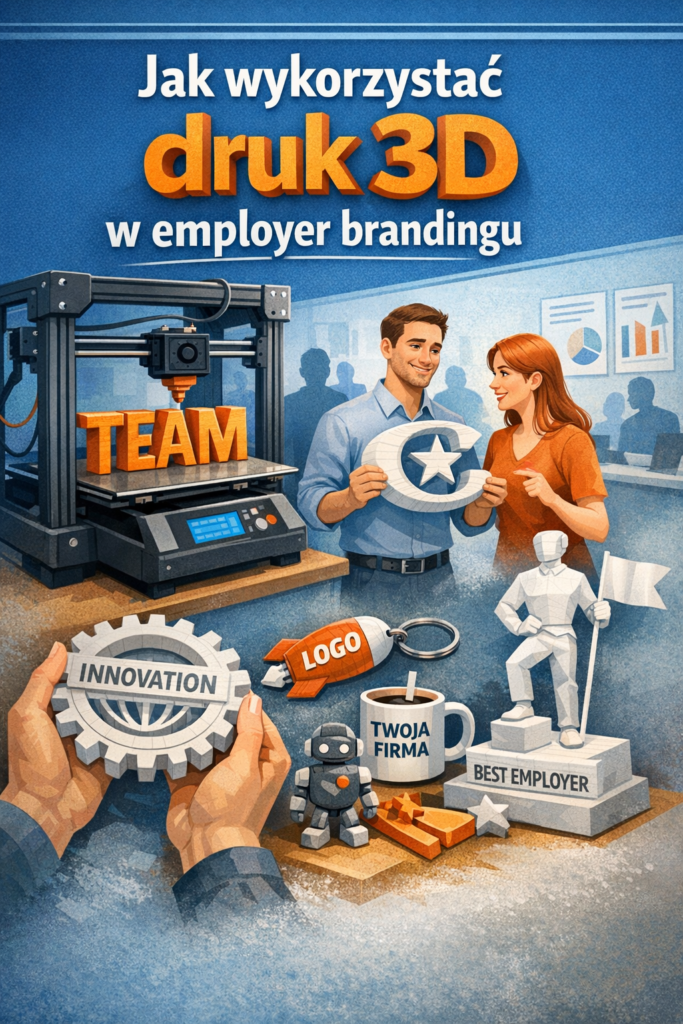 druk 3D w employer brandingu