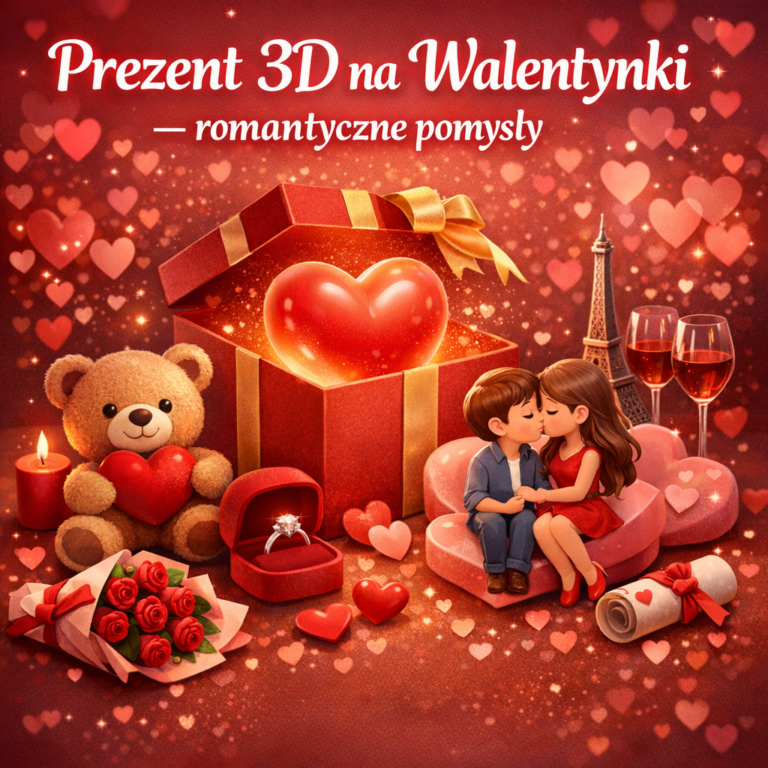 prezent 3D na Walentynki