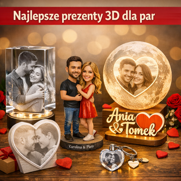 prezenty 3D dla par