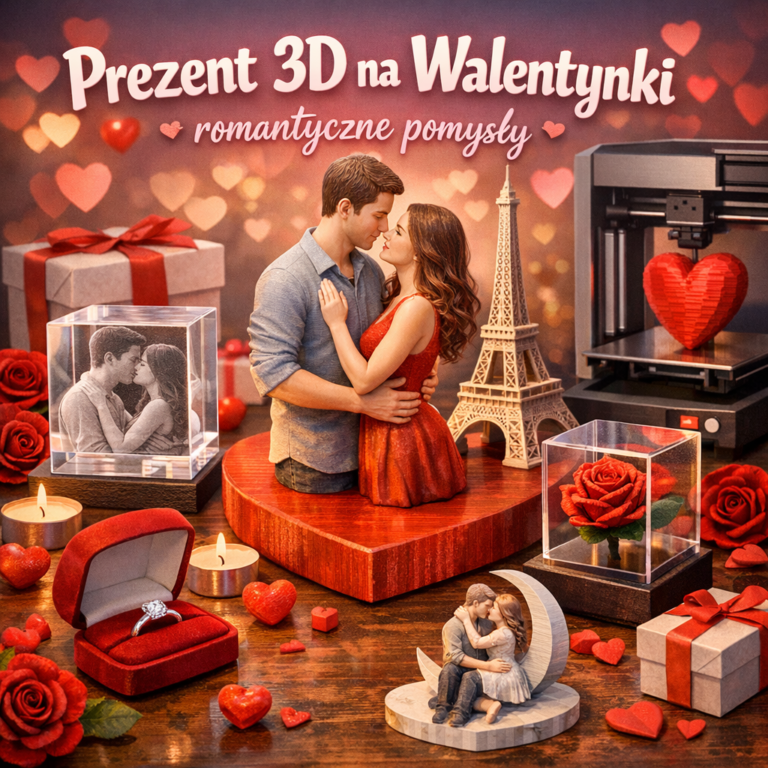 prezent 3D na Walentynki